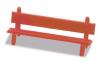 PECO PLATFORM SEATS  RED