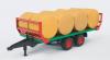 BRUDER BALE TRAILER & BALES