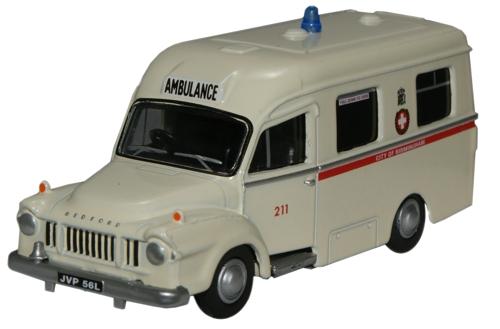 OXFORD BEDFORD J1 BIR AMBULANCE 1/76