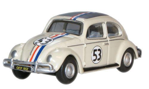 OXFORD VW BEETLE WHITE HERBIE 1/76