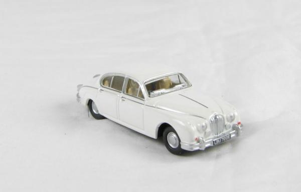 OXFORD JAGUAR MK2 WHITE 1/76