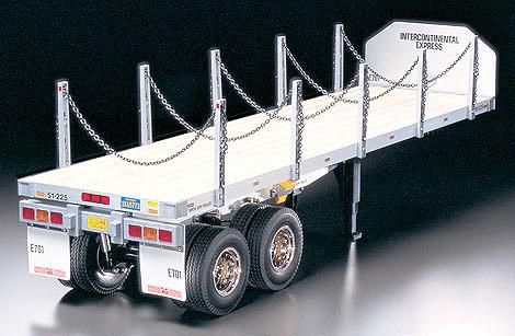 TAMIYA FLATBED SEMI TRAILER