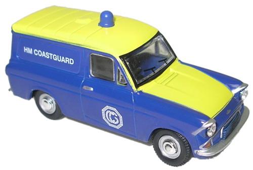 OXFORD ANGLIA VAN HM COASTGUARD 1/76