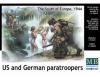 M/BOX US & GERMAN PARATROOPS 1/35