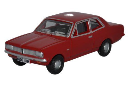 OXFORD VAUXHALL VIVA HB RED 1/76