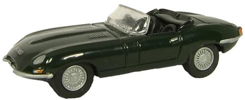 OXFORD JAGUAR E TYPE GREEN 1/76