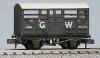 PECO N WAGON CATTLE TRUCK GWR GREY