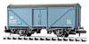 PECO N WAGON PARCELS VAN BR LT/BLUE