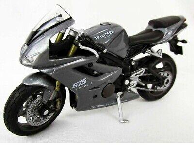 WELLY TRIUMPH DAYTONA 675 GREY