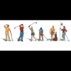 WOODLAND GOLFER FIGURES