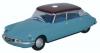 OXFORD CITROEN DS19 BLUE/AUBERGINE