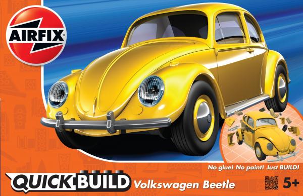 AIRFIX QUICK BUILD VW BEETLE YEL. disc