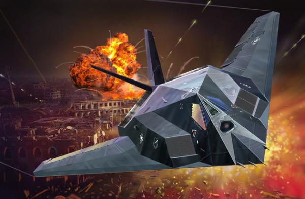 REVELL F-117A NIGHTHAWK 1/72 KIT