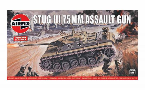 AIRFIX STUG 3 ASSAULT GUN 1/76 VINTAGE