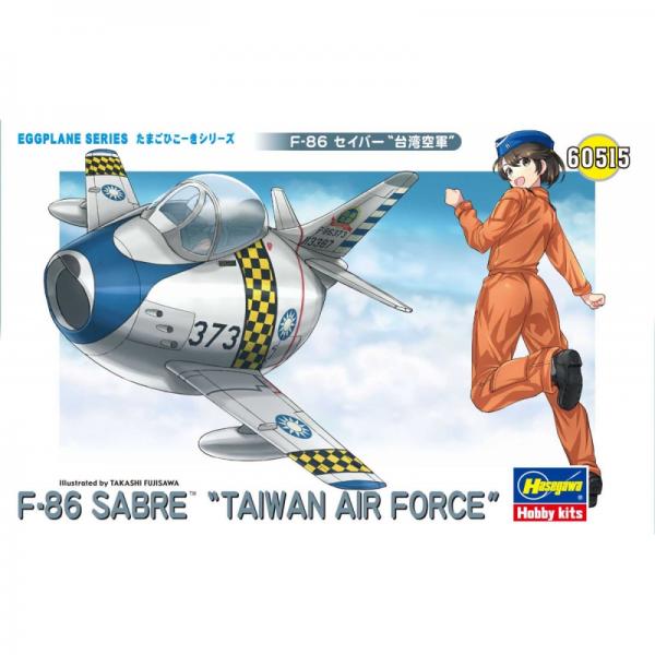 HASEGAWA EGGPLANE F-86 SABRE \'TAIWAN\'