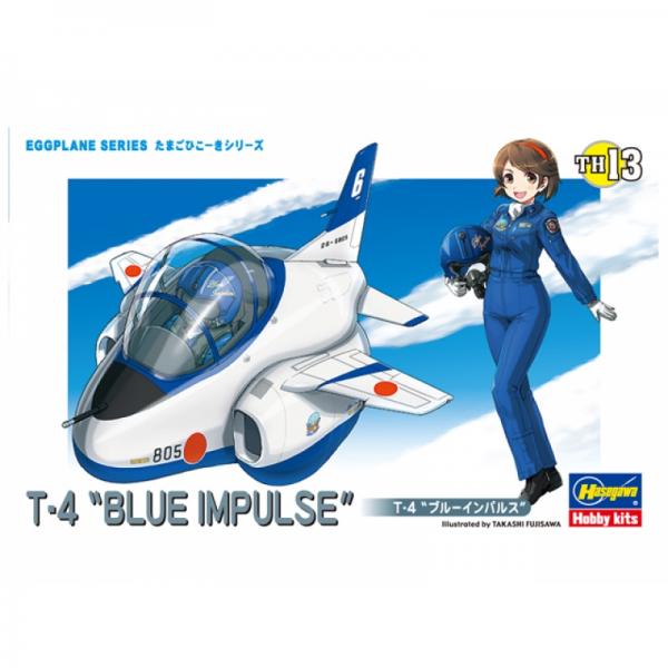 HASEGAWA EGG PLANE T-4 BLUE IMPULSE