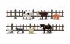 HORNBYN FARM ANIMALS OO GAUGE