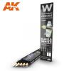 AK WATER COLOUR PENCIL SET BLK/WHT