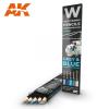 AK WATER COLOUR PENCIL SET GRY/BLU