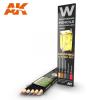 AK WATERCOLOUR PENCIL SET CHIPPING