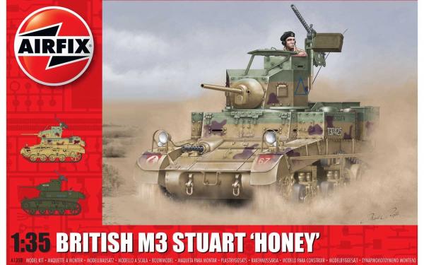 AIRFIX M3 STUART \'HONEY\'  (BRITISH) 1/35