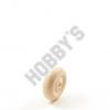 30MM WOODEN WHEELS X 2