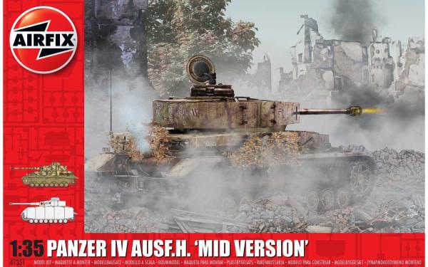 AIRFIX PANZER IV AUSF.H MID VERSION 1/35