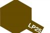 TAMIYA LACQUER PAIT LP-25 BROWN JGSDF