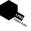 TAMIYA LP-65 RUBBER BLACK LACQUER/P