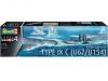 REVELL GERMAN SUB. TYPE IX  C U67 1/72