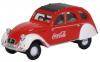 OXFORD CITROEN 2CV COCA COLA 1/76