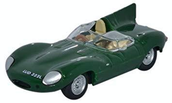 OXFORD JAGUAR D TYPE GREEN 1/76