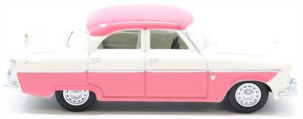 OXFORD FORD ZODIAC MK11 WHITE/PINK