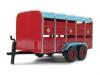 OXFORD LIVESTOCK TRAILER 1/76