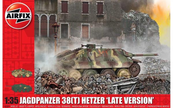 AIRFIX JAGDPANZER 38T HETZER LATE 1/35