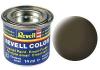 REVELL MATT BLACK-GREEN ENAMEL