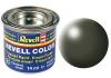 REVELL SILK OLIVE GREEN ENAMEL PAINT