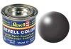 REVELL SILK DARK GREY ENAMEL PAINT