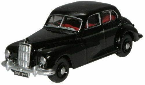 OXFORD MORRIS 6 BLACK 1/76