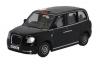 OXFORD LEVC ELECTRIC TAXI BLACK 1/76