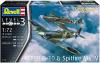 REVELL COMBAT SET BF109 + SPITFIRE 1/72