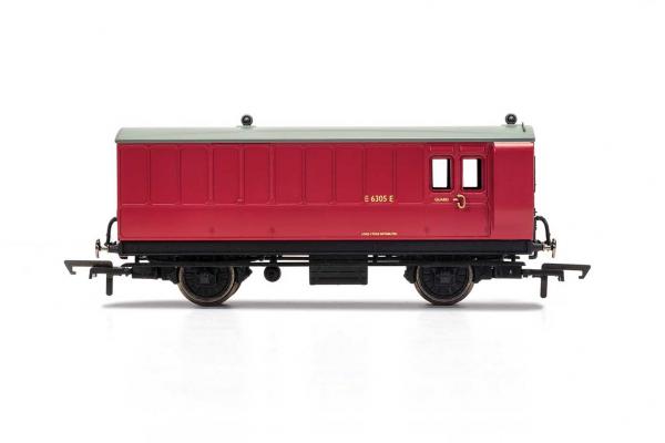 HORNBY BR 4 WHEEL COACH BRK/BAG