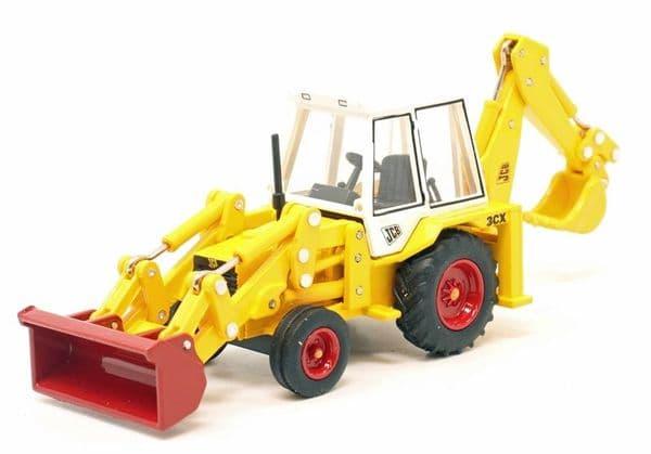 OXFORD JCB BACKHOE LOADER \'80\'S 1/76