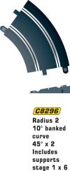 SCALEX BANKED CURVE R2 45 D