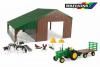 BRITAINS 1/32 JOHN DEERE 4020 + SHED