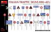 MINIART ITALIAN TRAFFIC SIGNS 30'S-40'S