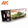 AK MERDC CAMOUFLAGE COLOURS 3G