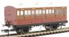 HORNBY LBSCR 4 WHL. COACH 1ST W/LIGHTS