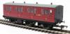 HORNBY BR 6 WHEEL COACH 1ST W/LIGHTS