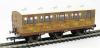 HORNBY LNER  6 WHL COACH 3RD W/LIGHTS